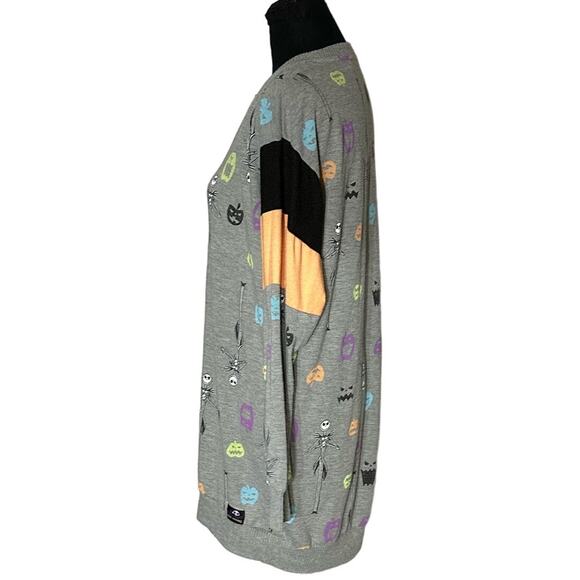 Disney The Nightmare Before Christmas Long Sleeve Sleep Shirt Size S - Picture 2 of 6